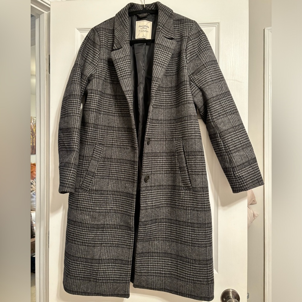 Abercrombie dad trench coat